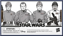 Imperial Officers from Star Wars - Vintage Collection (2018) - A New Hope manufactured by Hasbro [Back]