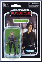 Jyn Erso from Star Wars - Vintage Collection (2018) - Rogue One manufactured by Hasbro [Front]