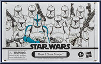 Phase I Clone Trooper from Star Wars - Vintage Collection (2018) - Clone Wars manufactured by Hasbro [Front]