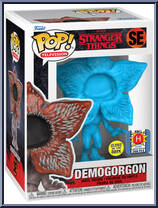Demogorgon (Glows In The Dark) (Blue) from Stranger Things - Pop! Vinyl Figures manufactured by Funko [Front]