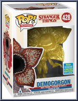 Demogorgon (Gold) from Stranger Things - Pop! Vinyl Figures manufactured by Funko [Front]
