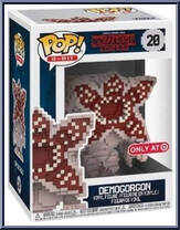 Demogorgon (Open Face) (8-Bit)  from Stranger Things - Pop! Vinyl Figures manufactured by Funko [Front]