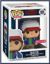 Dustin (8-Bit) from Stranger Things - Pop! Vinyl Figures manufactured by Funko [Front]