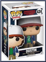 Dustin (Compass / Blue Jacket) from Stranger Things - Pop! Vinyl Figures manufactured by Funko [Front]