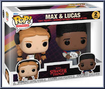 Max & Lucas from Stranger Things - Pop! Sets manufactured by Funko [Front]