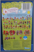 Cherry Cuddler (on a Rocking Horse) from Strawberryland Miniatures - Miniatures manufactured by Kenner [Back]