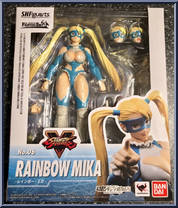 Rainbow Mika from Street Fighter - S.H. Figuarts manufactured by Bandai [Front]