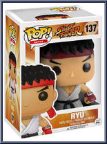 Ryu (Red Headband) from Street Fighter - Pop! Vinyl Figures manufactured by Funko [Front]