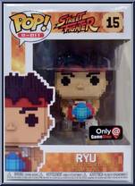 Ryu (8-Bit) from Street Fighter - Pop! Vinyl Figures manufactured by Funko [Front]