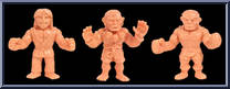 Ken / Dhalsim / Balrog from Street Fighter II - M.U.S.C.L.E. manufactured by Super7 [Loose]
