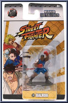 Balrog from Street Fighter - Nano MetalFigs manufactured by Jada Toys [Front]