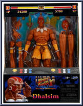 Dhalsim from Street Fighter - Ultra Street Fighter II manufactured by Jada Toys [Front]