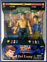Fei Long from Street Fighter - Ultra Street Fighter II manufactured by Jada Toys [Front]