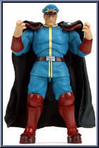 M. Bison (Player 2) from Street Fighter - Ultra Street Fighter II manufactured by Jada Toys [Loose]