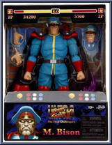 M. Bison (Player 2) from Street Fighter - Ultra Street Fighter II manufactured by Jada Toys [Front]