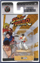 Ryu from Street Fighter - Nano MetalFigs manufactured by Jada Toys [Front]