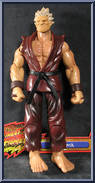 Akuma (Player 1) from Street Fighter - 15th Anniversary manufactured by Jazwares [Loose]