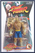 Sagat (Player 1) from Street Fighter - Basic Series manufactured by Jazwares [Front]