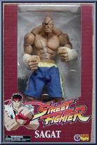 Sagat from Street Fighter - 10" Figures manufactured by SOTA [Front]
