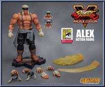 Alex from Street Fighter - Basic Series manufactured by Storm Collectibles [Loose]