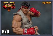 Ryu (White Outfit / Red Gloves) from Street Fighter - Basic Series manufactured by Storm Collectibles [Loose]