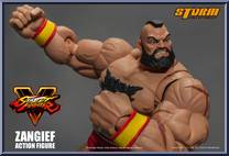 Zangief (Red Shorts) from Street Fighter - Basic Series manufactured by Storm Collectibles [Loose]