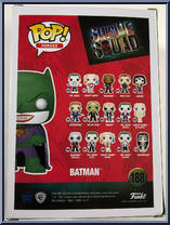 Batman (Jokerized) from Suicide Squad - Pop! Vinyl Figures manufactured by Funko [Back]