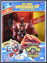 Supercharged Syd from Superhuman Samurai Syber-Squad - Metal Samurai manufactured by Playmates [Front]