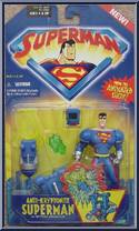 Superman (Anti-Kryptonite) from Superman - Animated Series - Series 5 manufactured by Kenner [Front]