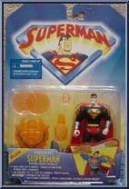 Superman (Vision Blast) from Superman - Animated Series - Deluxe Figures manufactured by Kenner [Front]