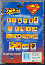 Steel (Blast Hammer) from Superman - Man of Steel - Deluxe Figures manufactured by Kenner [Back]