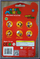 Wario from Super Mario - Mini Figures - Series 4 manufactured by PopCo Entertainment [Back]