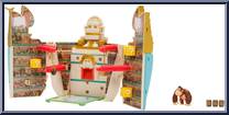 Donkey Kong Stadium from Super Mario Bros. - Movie - Mini World manufactured by Jakks Pacific [Loose]