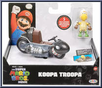 Koopa Troopa from Super Mario Bros. - Movie - Pull Back Racers manufactured by Jakks Pacific [Front]