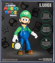 Luigi (Flashlight) from Super Mario Bros. - Movie - 5" Scale manufactured by Jakks Pacific [Back]
