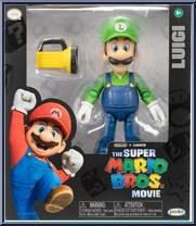 Luigi (Flashlight) from Super Mario Bros. - Movie - 5" Scale manufactured by Jakks Pacific [Front]