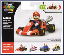 Mario from Super Mario Bros. - Movie - Pull Back Racers manufactured by Jakks Pacific [Back]