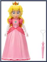 Peach (Umbrella) from Super Mario Bros. - Movie - 5" Scale manufactured by Jakks Pacific [Loose]