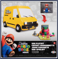 Van Playset from Super Mario Bros. - Movie - Mini World manufactured by Jakks Pacific [Front]