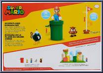 Acorn Plains Diorama Playset (Flag Pole) from Super Mario - Playsets manufactured by Jakks Pacific [Back]