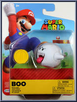 Boo (with Coin) from Super Mario - Basic Series manufactured by Jakks Pacific [Front]