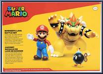 Bowser's Lava Battle Playset from Super Mario - Playsets manufactured by Jakks Pacific [Back]