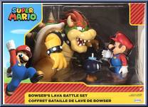 Bowser's Lava Battle Playset from Super Mario - Playsets manufactured by Jakks Pacific [Front]