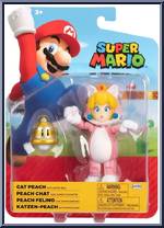 Cat Peach (with Super Bell) from Super Mario - Basic Series manufactured by Jakks Pacific [Front]