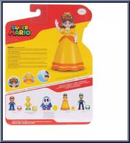 Daisy (with Super Star) from Super Mario - Basic Series manufactured by Jakks Pacific [Back]