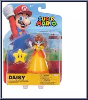 Daisy (with Super Star) from Super Mario - Basic Series manufactured by Jakks Pacific [Front]
