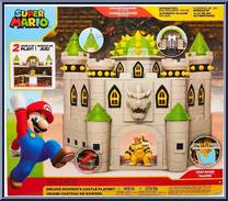 Deluxe Bowser's Castle Playset from Super Mario - Playsets manufactured by Jakks Pacific [Front]