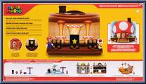 Deluxe Toad House Playset from Super Mario - Playsets manufactured by Jakks Pacific [Back]