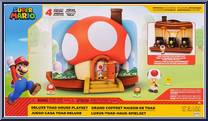Deluxe Toad House Playset from Super Mario - Playsets manufactured by Jakks Pacific [Front]