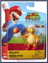 Fire Bro (with Fireball) from Super Mario - Basic Series manufactured by Jakks Pacific [Front]